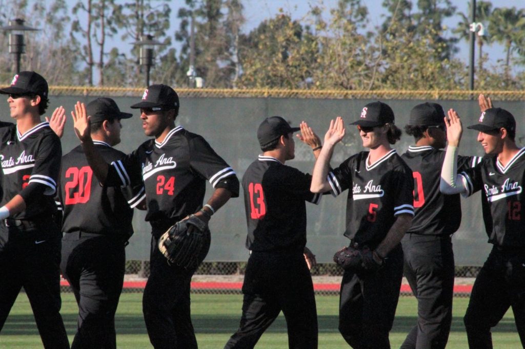 SANTA ANA COLLEGE UPDATE: Baseball team wins and scholar athletes honored