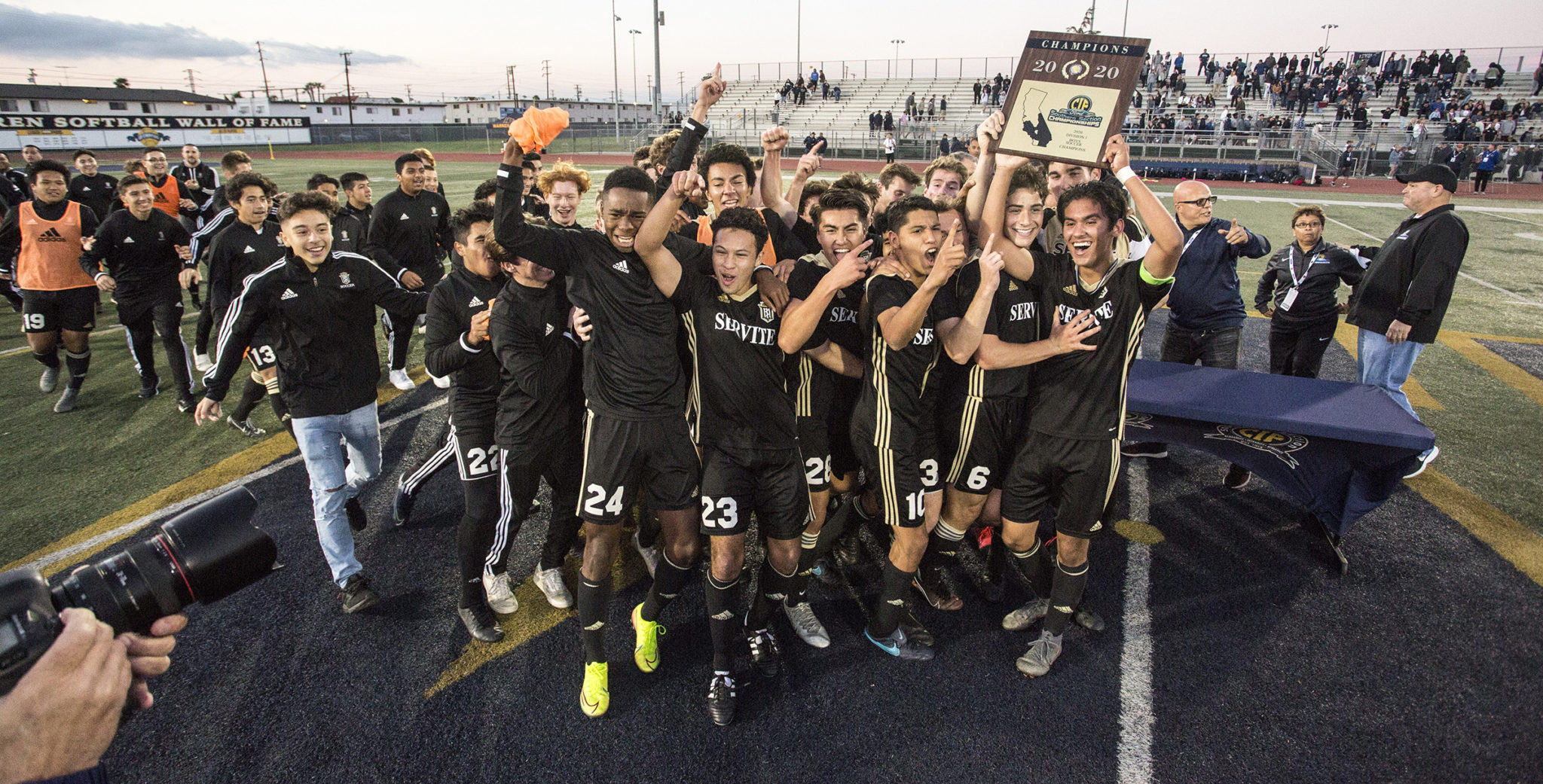 PHOTOS Servite players and coaches savor CIF Division 1 boys soccer