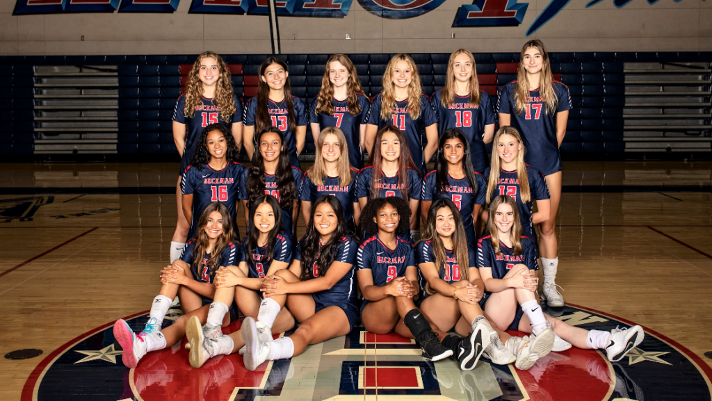 Beckman girls volleyball team clinches third straight PCL title