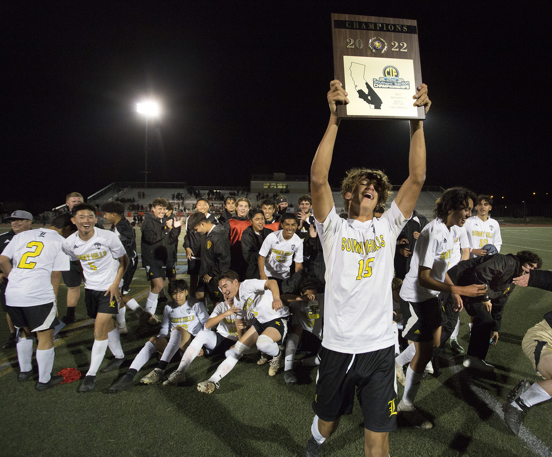 PHOTOS: Sunny Hills’ overtime goal sets off a CIF championship 