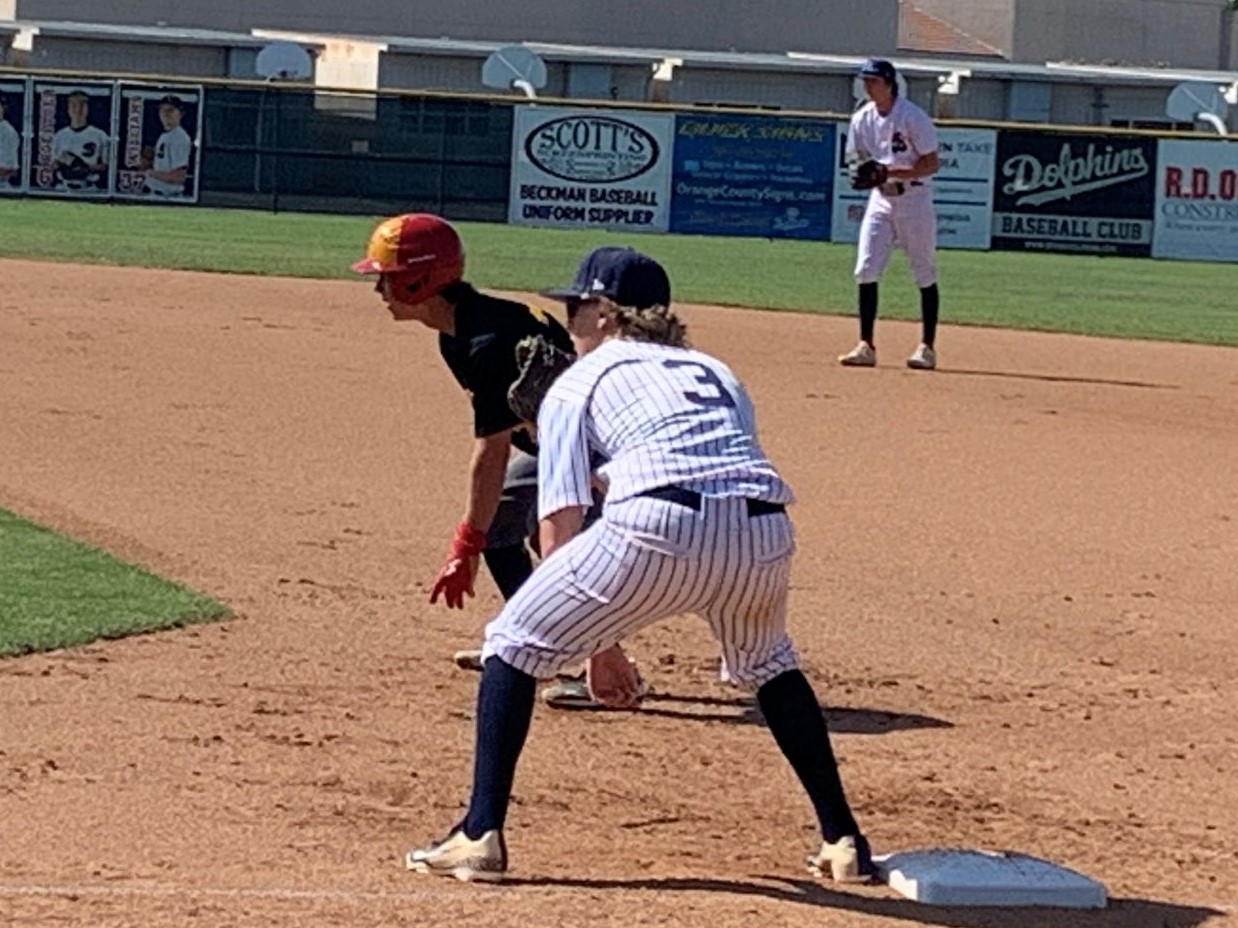 Beckman and Woodbridge baseball teams remain tied for first place