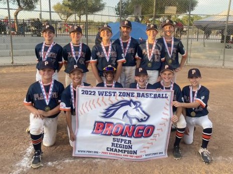 Bronco All-Stars Win Section Crown