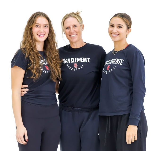San Clemente Izzy Sims Coach Kerry Husbands Kiley Husbands